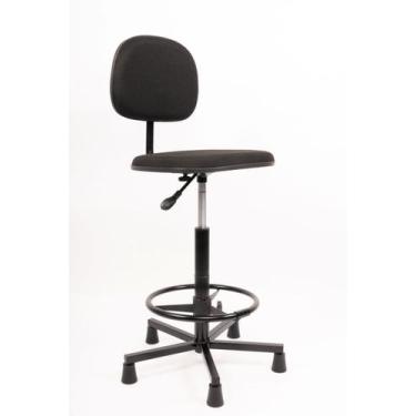 Imagem de Cadeira /Banqueta Caixa Alta Atendimento Recepção Balcão  - PopMov