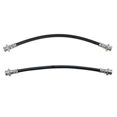 Imagem de TRQ Conjunto de mangueira de freio compatível com 2014-2021 INFINITI Q50 2017-2021 Q60