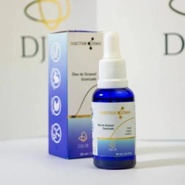 Imagem de Óleo de Girassol Ozonizado Doctor Ozônio 30ml – Facial, Capilar e Corporal