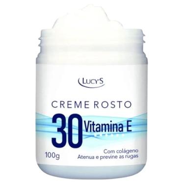 Imagem de Creme Facial Rosto 30 Para Rugas Skin Care Antirrugas Clareador e Removedor de Manchas Escuras 100g