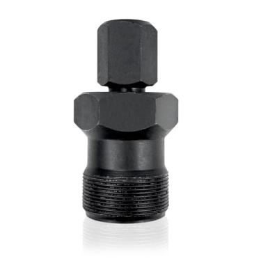 Imagem de LK LEAPING KNIGHT Extrator de volante de 27 mm para Yamaha Banshee 350 YFZ350 1987-2006 Blaster 200 YFS200 1988-2006 M27 x 1,0 L.H. Ferramenta de parafuso de remoção