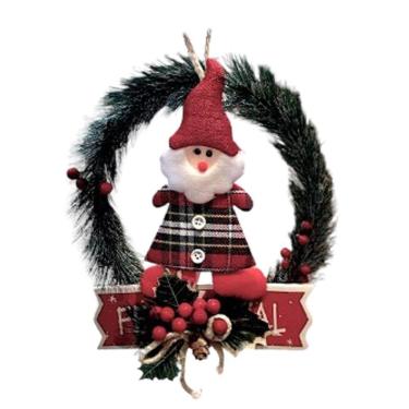 Imagem de Guirlanda Natalina com Papai Noel - Decoração Natalina