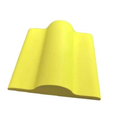 Imagem de harayaa Aparelho portátil para fortalecimento do arco plantar, tornozelo e pé, em espuma EVA, para alongamento de pés planos, com suporte para o arco do pé, Amarelo