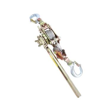 Imagem de LiebeWH Extrator de Guincho de Cabo 1 Tonelada 10 Pés Cabo de Aço Manual Ferramenta de Catraca para Paisagismo de Construção