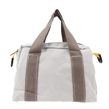 Imagem de Generic Bolsa de Ferramentas de Boca Larga, Estojo de Armazenamento de Lona de Grande Capacidade para Chaves de Fenda, Alicates, à Prova de água Imune Com Design de Boca Larga (16in)