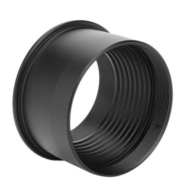 Imagem de Cryfokt Adaptador de Montagem T2 Filtro de Transferência Leve Durável Quadro Completo Adaptador de Montagem de Telescópio de 2" Liga de Alumínio Preto 2" para Fotografia Astronômica - Lente T2