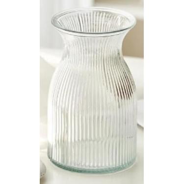 Imagem de Vaso de vidro canelado