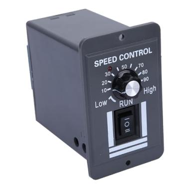 Imagem de Cryfokt Interruptor Reversível do Desempenho Estável do Controlador de Velocidade Motor da Escova de Pwm Dc 12-60v 40a para Trabalhadores Regulador Motor