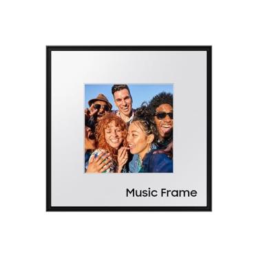 Imagem de SAMSUNG Alto-falante inteligente LS60D Music Frame com áudio Dolby Atmos, Q-Symphony, design personalizável, som de ampla gama, Wi-Fi sem fio e transmissão de música Bluetooth, HW-LS60D/ZA (modelo