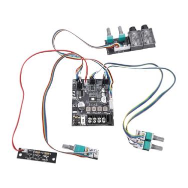 Imagem de Luocute Placa Amplificadora de Potência, Módulo BT AMP de 2.0 Canais 50W e 50W Com Entrada MIC USB AU X, Controle de Volume, Qualidade de Som HiFi para de áudio Doméstico Com