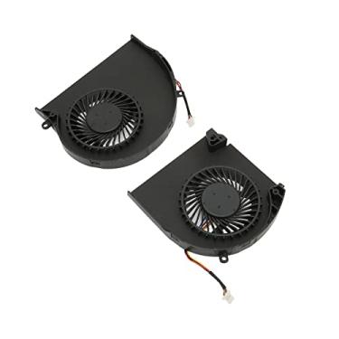 Imagem de Cryfokt Ventilador de Refrigeração para Laptop, Dissipação de Calor Eficiente, Conector de Alimentação de 4 Pinos, Ventilador de Refrigeração Leve para 17 R4 R5 P31e Alw17c 04rfw1 (de