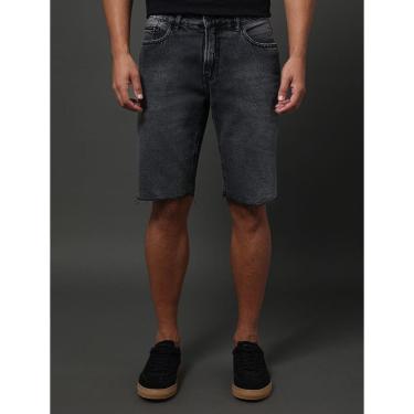 Imagem de Bermuda Jeans Masculina Barras a Fio Calvin Klein Jeans-Masculino