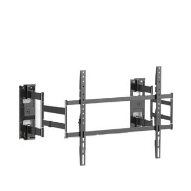 Imagem de Cabide de TV ultrafino 65 75 215.9 cm Suporte telescópico de nicho embutido NX80