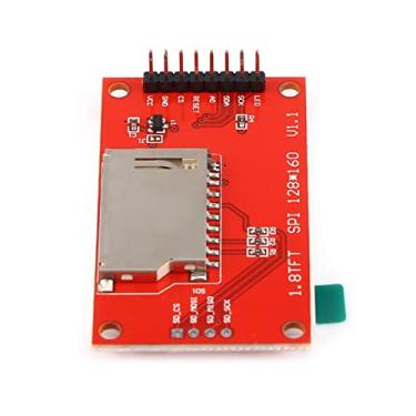 Imagem de Solinder Módulo de Exibição LCD ST7735 128x160 SPI TFT de 1,8 Polegadas, Display Colorido Serial para 8051/AVR/STM32/ARM, Projetado Com Soquete Cartão SD e Adaptador PCB, Menos