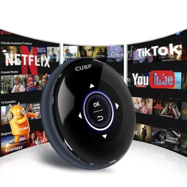 Imagem de CUSP Car Play AI Box para BMW, Benz, Toyota, Ford, etc, com Net-Flix YouTube TikTok, atualize a reprodução de carro sem fio para Android, atualize com fio para sem fio + Android, Plug & Play