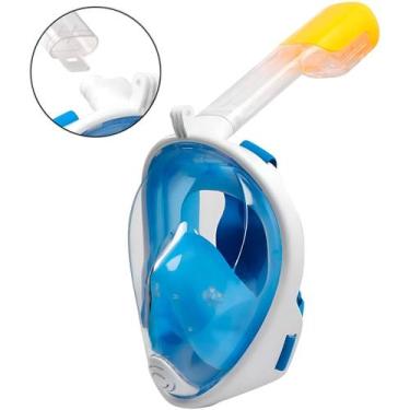 Imagem de Máscara de Mergulho com Snorkel Para Natação Piscina - genérico