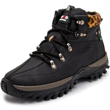 Imagem de Bota Coturno Adventure Feminina Cano Curto Trilha Super Conforto - WGR