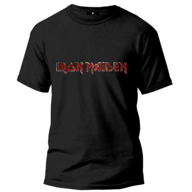 Imagem de Blusa Camiseta Iron Maiden Masculino E Feminino Top - Vinis Store, Pre