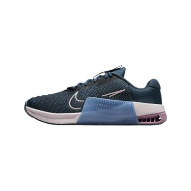 Imagem de Nike Tênis de treino feminino Metcon 9 AMP (DZ2537-401, azul marinho/pó ameixa/tempestade egeia/violeta platinado), Armory Navy/Ameixa Dust/Aegean Storm/Platinum Violet, 36