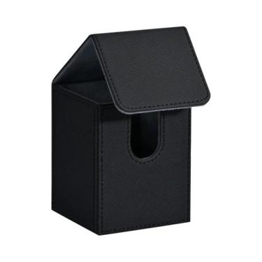 Imagem de Caixa De Armazenamento Para Cartas De Jogo TCG Em Couro PU Com Capacid