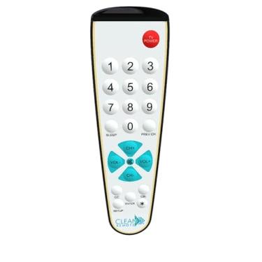 Imagem de Clean Remote CR3BCB-H para TVs com várias camas e vários códigos - Saúde - Pacote com 50