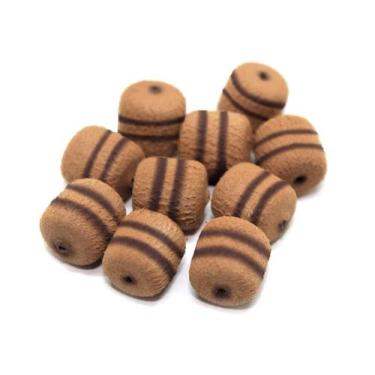 Imagem de Eva Flutuante Formato Ração 10mm JR Pesca - 10 Unidades (Várias Cores)