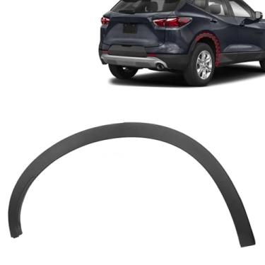 Imagem de SecosAutoparts Acabamento de moldagem de arco de roda do para-lama traseiro direito compatível com Chevrolet Blazer L & LT modelos 2019-2022# 84608528