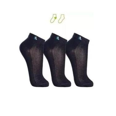 Imagem de Meia Lupo Sport Kit C/ Três 03225-089, 0905, 33-36