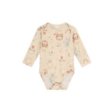 Imagem de Body Térmico Bebê com Estampa Rotativa Safari Brandili Baby-Masculino