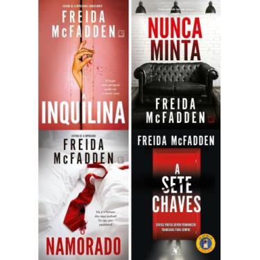 Imagem de Kit A inquilina + Nunca minta + O namorado + A sete chaves - Freida Mc