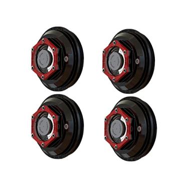 Imagem de Valcrum Tampa de óleo de alumínio universal roscas de 10 cm para eixos Dexter 9-15K ST-400D (pacote com 4)