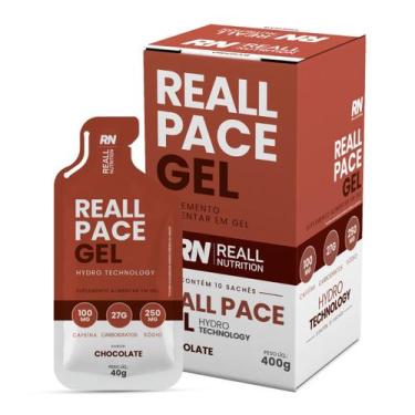 Imagem de Kit 10 Gel De Carboidrato Corrida Pré Treino Repositor 40g - Reall Nut