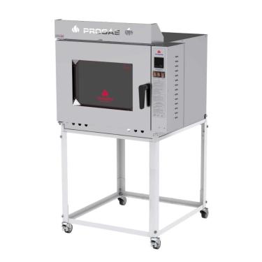 Imagem de Forno Turbo 5 Esteiras Elétrico Total Inox Prp-5000i 380V - Progás