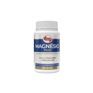 Imagem de Magnésio Plus e Vitamina B6 Cápsulas Vitafor Bisglicinato equilíbrio d
