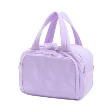 Imagem de Bolsa De Maquiagem Grande E Leve Para Mulheres, Organizador De Viagem,