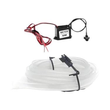 Imagem de Fita De Luz LED Neon EL Em Tubo De Fio De 1M, 2M, 3M, 5M Para Decoraçã