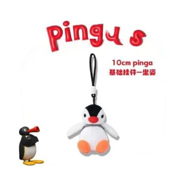 Imagem de Mochila De Pelúcia Pingu Em Estilo Cartoon, Brinquedo Da Moda, Present