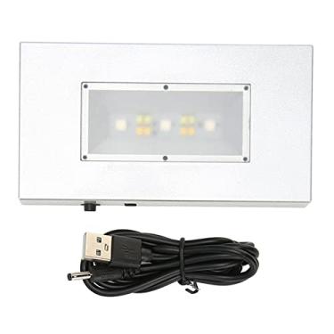 Imagem de AYNEFY Base de Exibição de Luz Retangular LED, Alimentada por USB, Vários Modos de Iluminação para Objetos de Cristal e Prata, Perfeita para Decoração de Casa e Itens Colecionáveis