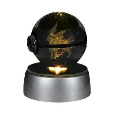 Imagem de Base De Luz LED Para Figuras De Bola De Cristal 3D Pokémon: Butterfree