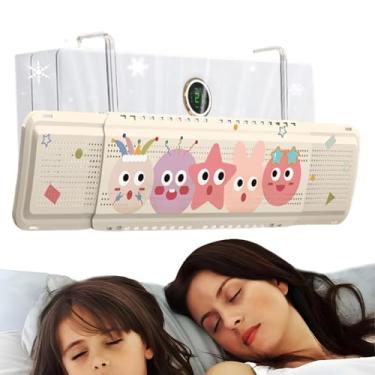 Imagem de Defletor de ventilação CA – Capa de desviador de ventilação de ar condicionado, ferramenta extensível antiderrapante para janela de casa, cama, teto, parede, amigos e reuniões de família