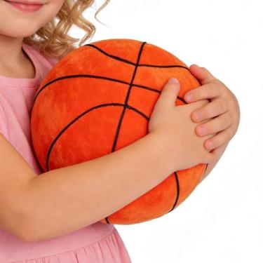 Imagem de Bolas esportivas de pelúcia | Boneca de basquete de futebol | Boneca de brincar - para crianças, berçário, casa, mesa, sofá, prateleira de cabeceira, aniversário, Natal