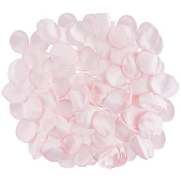 Imagem de Miayon 200 peças de pétalas de rosa flores artificiais para dia dos namorados, casamento, banheiro, noivado, aniversário, decoração de casa (rosa)
