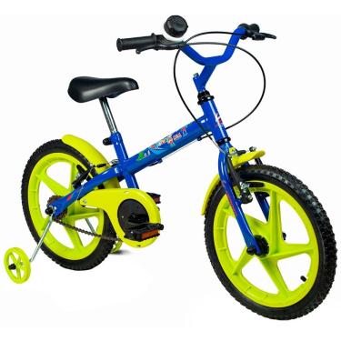 Imagem de Bicicleta Aro 16 Verden Jack - Preto e Verde Limão