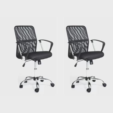 Imagem de Kit 2 Cadeira de Escritorio Diretor Comfort