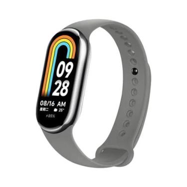 Imagem de Pulseira De Silicone Para Xiaomi Mi Band 8 NFC, Substituição De Pulsei