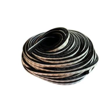 Imagem de Fita Escova Veda Fresta Vedação Janela Porta 7x15 10 Metros - GÊNESIS 