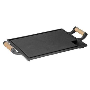 Imagem de Chapa Lisa de Ferro Fundido Medidas 25x35cm