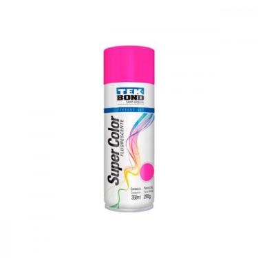 Imagem de Spray Tek Fluoresc.Rosa 350Ml - TEK BOND TINTAS