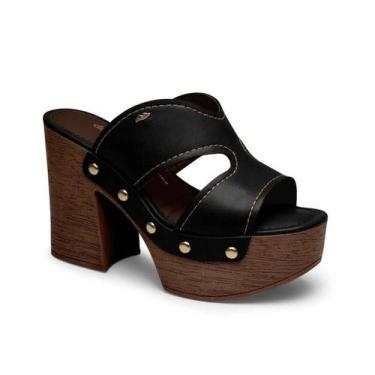 Imagem de Tamanco Dakota Plataforma - Feminino - Preto - 36, Preto, 36, Feminino