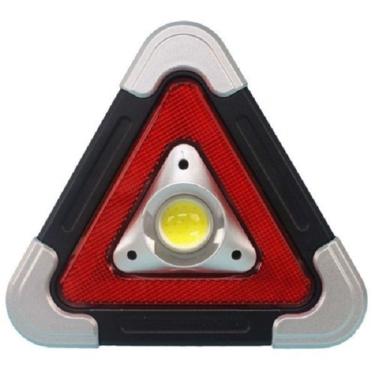 Imagem de Triangulo Para Carro Led Sinalização Segurança Emergência